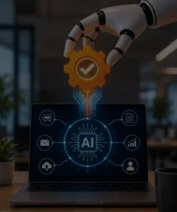 AI automation helping businesses streamline repetitive tasks and workflows