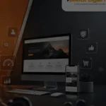 Modern website design focused on user experience and customer engagement