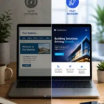 Modern business website upgrade for improved performance and user experience