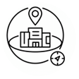 Google 360° Virtual Tour icon representing immersive virtual business tours and location visibility.