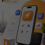 Mobile app development with smartphone interface and digital technology