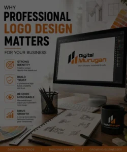 Professional logo design for business branding