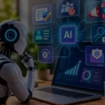 AI technology supporting modern marketing strategies and digital campaigns