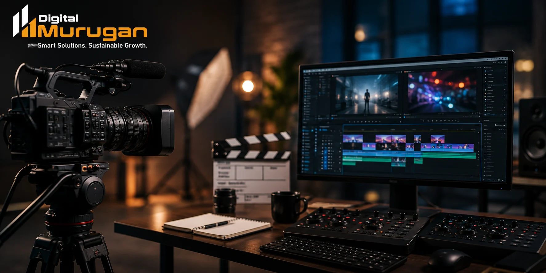 Video production and editing services by Digital Murugan